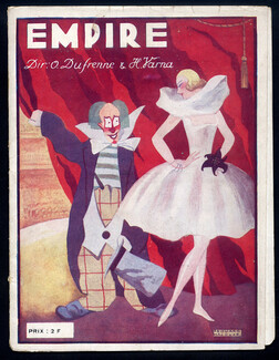 Edouard Halouze 1931 Empire Music Hall Circus, Program, 24 pages