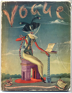 Vogue Paris 1947 May Christian Bérard Lila de Nobili Coltellacci Descombes Gjon Mili Louise de Vilmorin