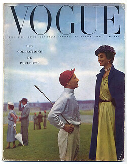 Vogue Paris 1950 June Summer Collections