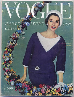 Vogue Paris 1959 April Haute Couture Collections, Suzy Parker, Guy Bourdin