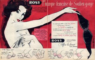 Rosy (Lingerie) 1954 Bra, Pierre Simon