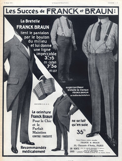 Franck & Braun (Suspenders) 1911 A. Ehrmann