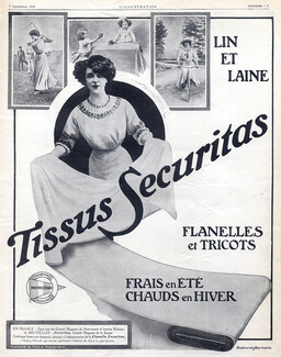 Lilaine-Securitas (Fabric) 1910 A. Ehrmann