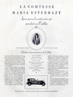 Cadillac (Cars) 1928 Comtesse Maria Esterhazy Portrait of Rudolf Ipold