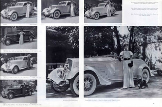 Peugeot 1934 Comtesse Bartillat Dresse of Jeanne Lanvin, Pekingese Dog...
