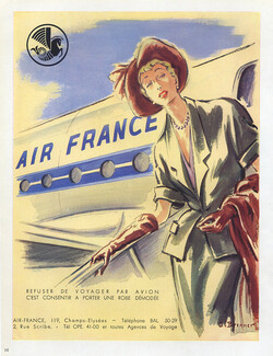 Air France 1950 C. Brenner