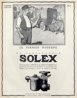 Solex (Carburetors) 1927 Jean Routier, Farmer