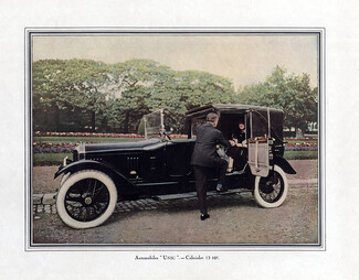 Unic (Cars) 1922 Cabriolet