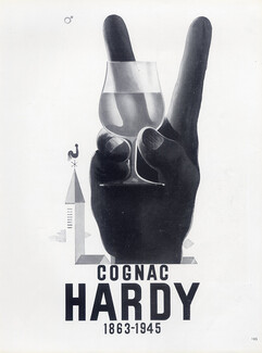 Hardy (Brandy, Cognac) 1945