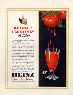 H. J. Heinz Company 1932 Tomato Juice