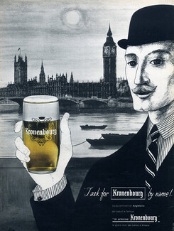 Kronenbourg (Beer) 1962 lima, London