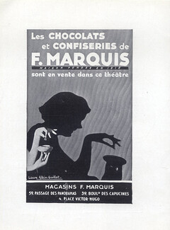 Marquis (Chocolates) 1936 Photo Laure Albin Guillot
