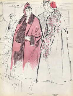 A. Delmar 1949 Helen Hubert & Alice Levon, Fashion Illustration