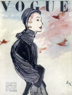Legroux Soeurs 1948 Vogue Cover, Eric