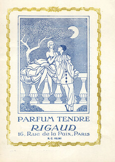 Rigaud (Perfumes) 1925 George Barbier, Pierrot