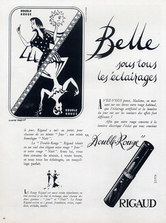 Rigaud (Cosmetics) 1949 Lipstick, Claude Parent