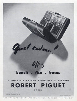 Robert Piguet (Perfumes) 1949 Bandit, Visa, Fracas, Photo Seeberger