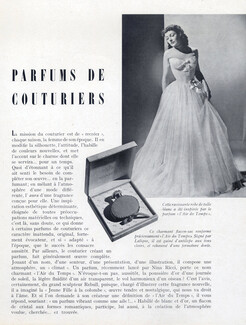 Nina Ricci (Perfumes) 1949 Flacon-sac, L'Air du Temps, Lalique
