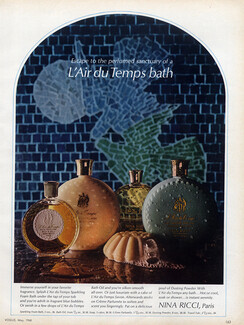 Nina Ricci (Perfumes) 1968 L'Air du Temps, Bath