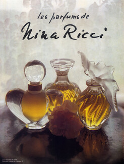 Nina Ricci (Perfumes) 1980 Photo David Hamilton, Flacons de Luxe Lalique
