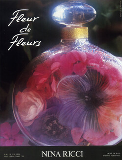 Nina Ricci (Perfumes) 1986 Fleur de Fleurs, Photo David Hamilton