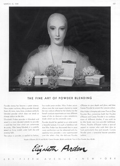 Elizabeth Arden (Cosmetics) 1939 Powder Box