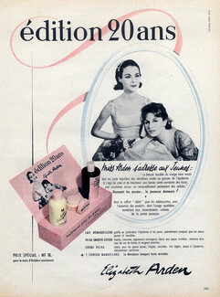 Elizabeth Arden (Cosmetics) 1960 for the young people