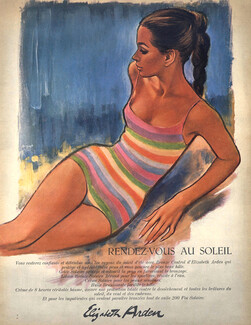 Elizabeth Arden (Cosmetics) 1966 Bathing Beauty, Swimmer