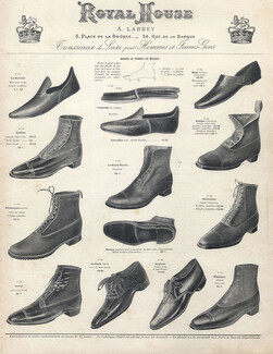 Royal House (Department Store) 1898 Men's Shoes