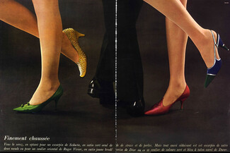 Seducta, Roger Vivier, Christian Dior, Durer (Shoes) 1963 Photo Reichle
