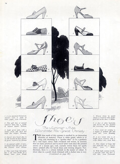 Delman, I. Miller, Henning, Pedemode, Altman (Shoes) 1927