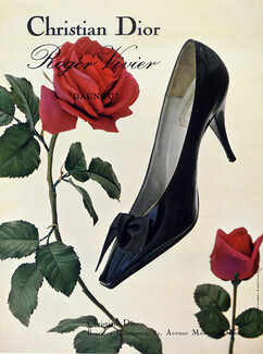 Christian Dior (Shoes) 1961 Rose