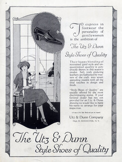 Utz & Dunn Company (Shoes) 1921