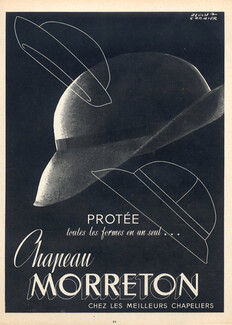 Morreton (Men's Hats) 1949 Alain Carrier