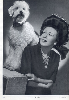 Annie (Millinery) 1946 Dog, Photo Piaz