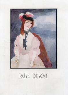 Rose Descat (Millinery) 1948 Marie Laurencin
