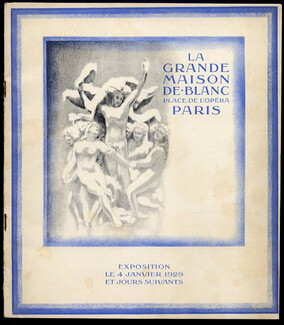 A la Grande Maison de Blanc (Department Store) 1929 Catalog 48 Pages, 48 pages