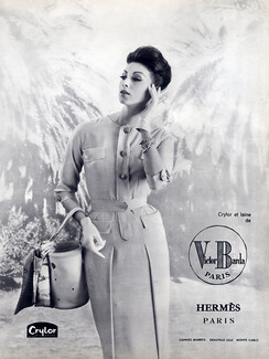 Hermès (Couture) 1961 Handbag, Scarf