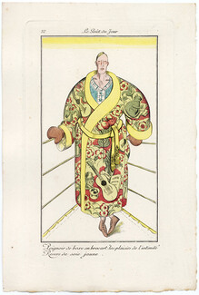 Le Goût du Jour 1920 N°32 Peignoir de boxe, Pochoir, Boxing Dressing Gown