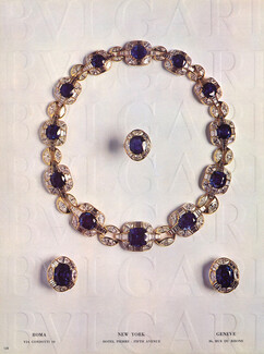 Bulgari 1976 Necklace, Ring, Earrings