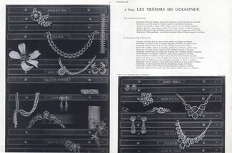 "Les Trésors de Golconde" 1956 Boucheron, Mellerio, Chaumet, Jean Parmentier, Sterlé