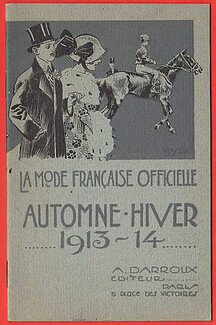 La Mode Française Officielle 1913-1914 Autumn and Winter Mode Masculine Men's Clothing, 16 pages