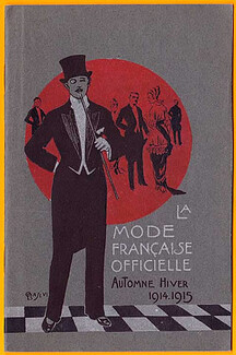 La Mode Française Officielle 1914-1915 Autumn and Winter Mode Masculine Men's Clothing, 16 pages
