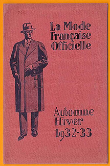 La Mode Française Officielle 1932-1933 Autumn and Winter Mode Masculine Men's Clothing, 16 pages