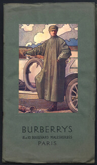 Burberrys (Men's Clothing) 1914 Catalogue, Golf, Hunting, Tielocken, Motorcycle, Costumes for Automobilists, 48 pages