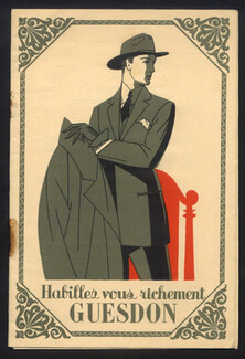 Guesdon (Department Store) 1924 Catalog, Men's Clothing, Leroy, 16 pages