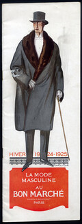 Au Bon Marché (Department Store) 1925 Catalog, Men's Clothing, Marc-Luc