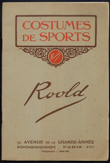 Roold (Department Store) 1912 Catalogue, Sportswear, Costumes for Hunters, Airmen and Automobilists, 32 pages