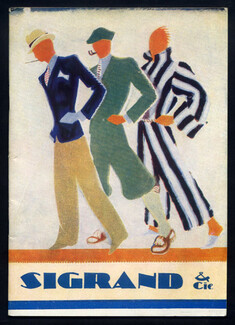 Sigrand (Department Store) 1927 Catalog, Men's Clothing, 28 pages