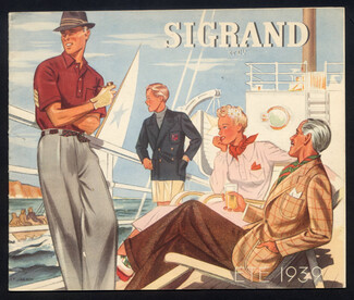 Sigrand (Catalog Men's Clothing) 1939 Albert Jarach, 20 pages